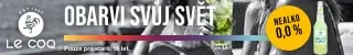 Banner Le Coq Obarvi svůj svět, Mojito Virgin, statická verze 320 × 50